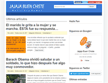 Tablet Screenshot of jajajabuenchiste.org